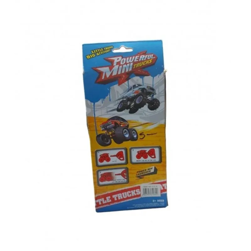 Kit carrinho powerful mini trucks