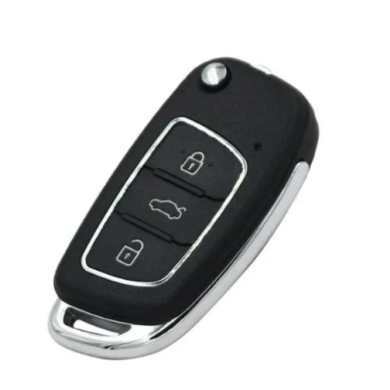 Chave Canivete Kd900 Hyundai S/pcf I30 Hb20 Ix35 3 Botões