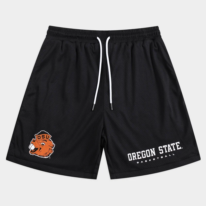 Oregon State Beavers Retro Mesh Shorts L