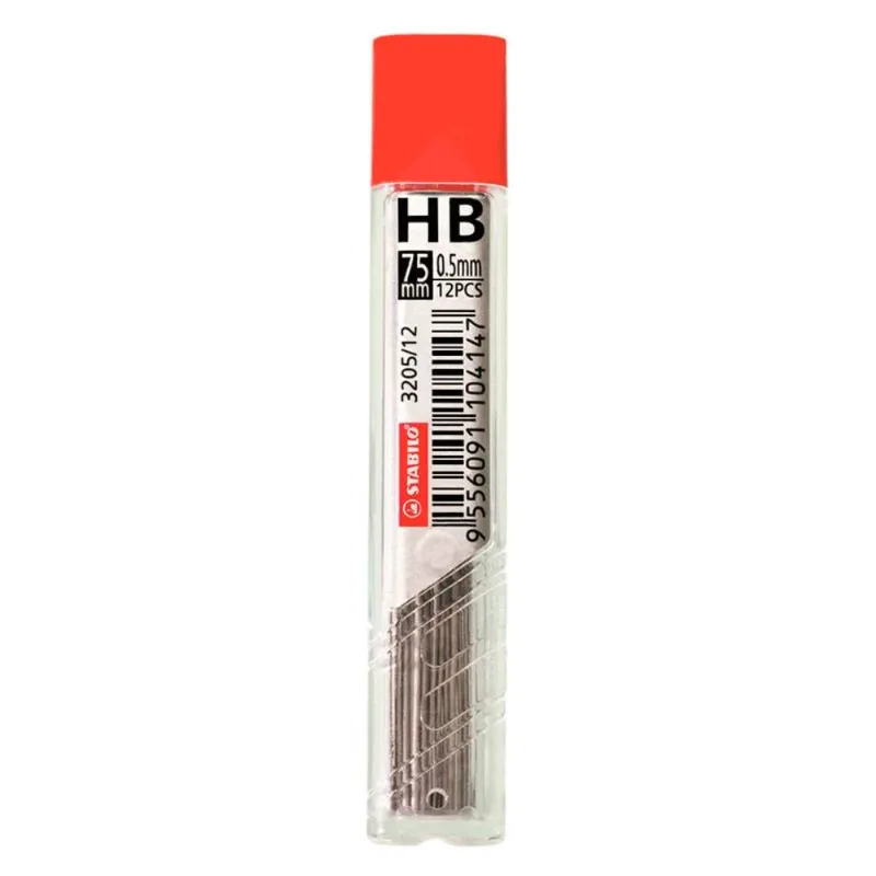Grafite Stabilo 0.5 HB Com 12 Unidades