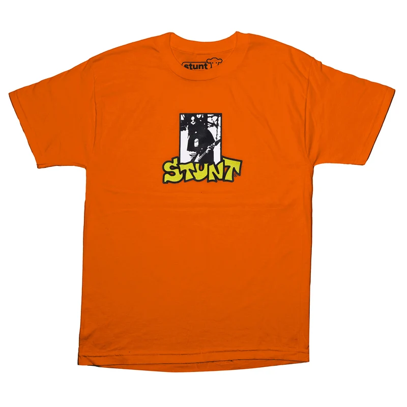 Stunt Guitar Hero Tee - Orange XL