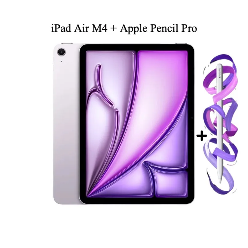 iPad Air 13" Chip M4 256GB WiFi Purple + Apple Pencil Pro