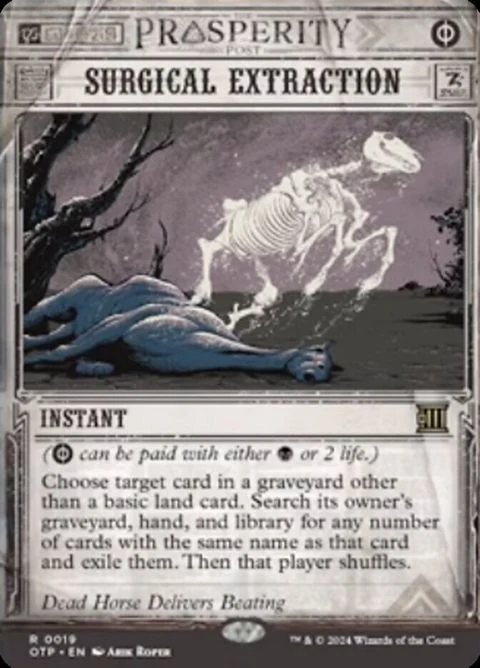 Surgical Extraction (19) Foil / Near Mint