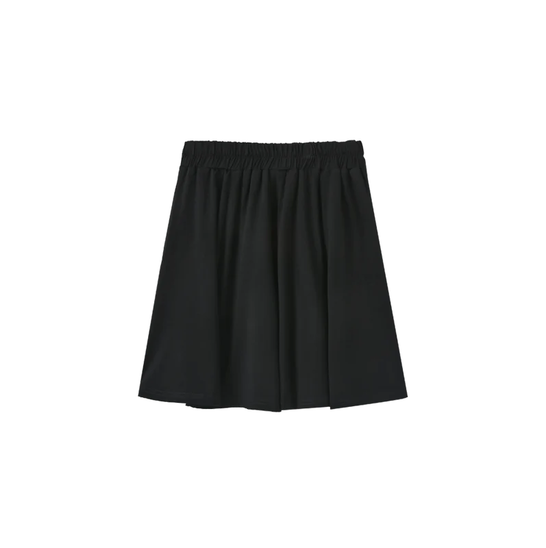 HELLO YELLOW BLACK PANELED SKIRT 7