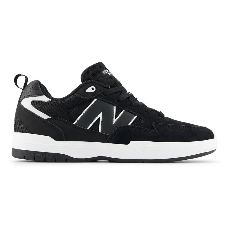 New Balance Numeric 808 Lite Tiago Lemos Skateboard Shoe - Black/White M 13 / W 14.5
