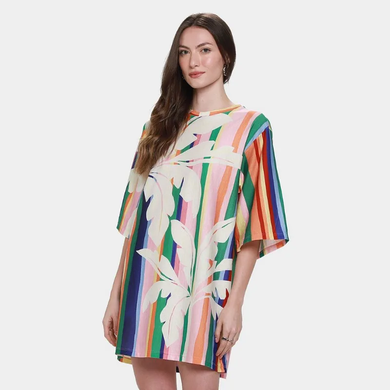 Vestido Farm Natureza Feminino - Feminino - Amarelo