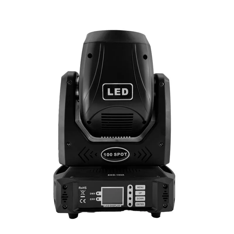 Kit 4 Mini Moving Led Spot Sog 100w Com Fita 102a