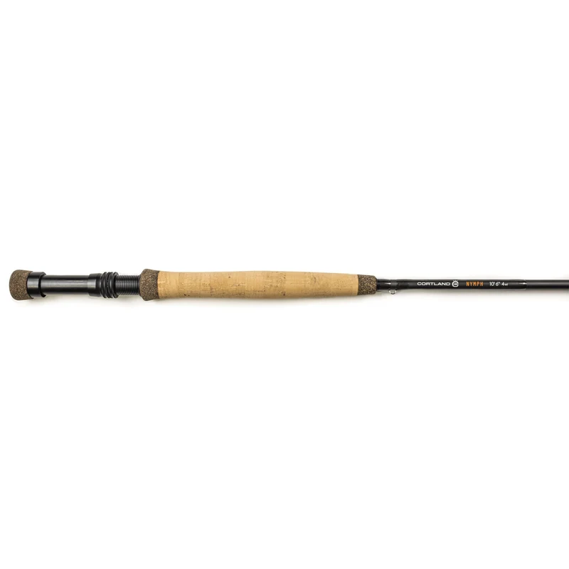 Cortland Nymph Series Fly Rods - European Style Nymphing TACTICAL BLACK / 10 FT / 4 WT