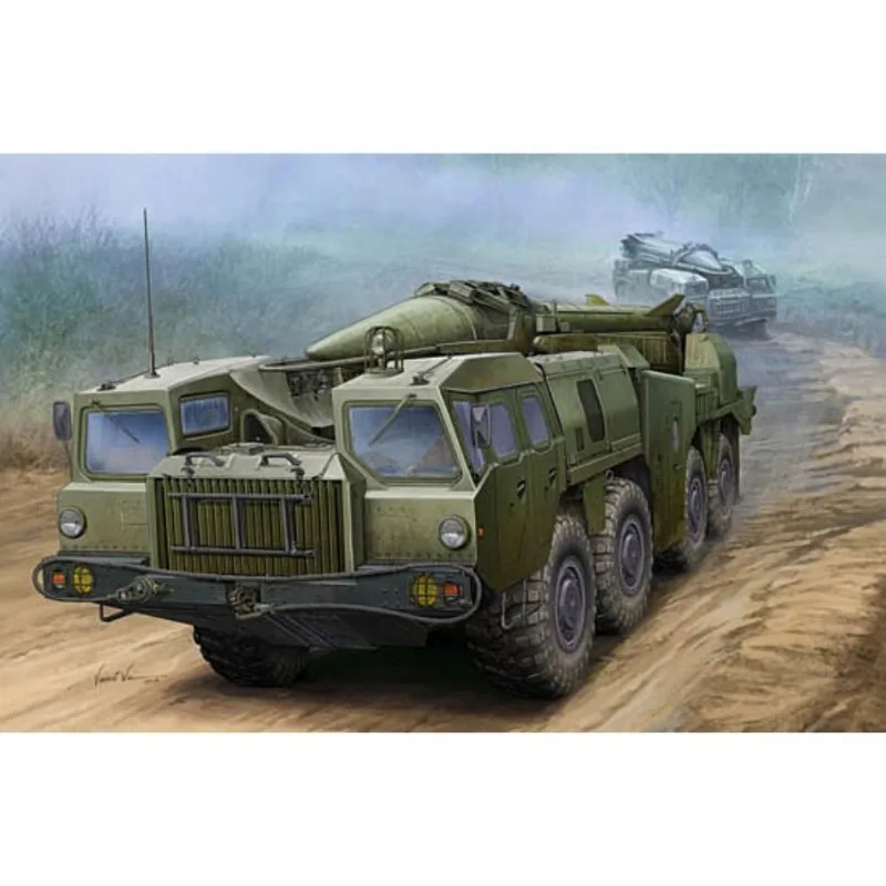 Kit Plástico Lançador Soviético Scud Mísseis Balísticos B 1/35 Trumpeter Tpr 01019