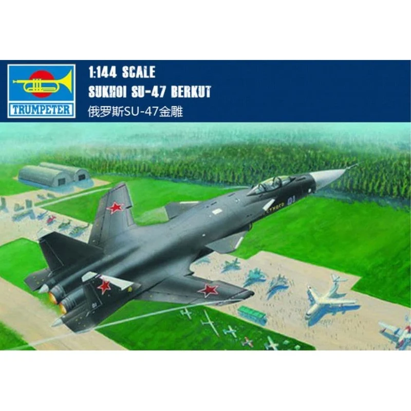 TRUMPETER 1/144 Sukhoi SU-47 Berkut Default