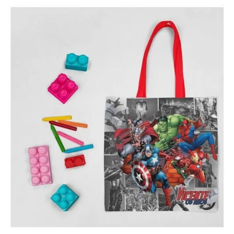 Bolsinhas Heróis Vingadores Quadrinhos 15 Bolsas