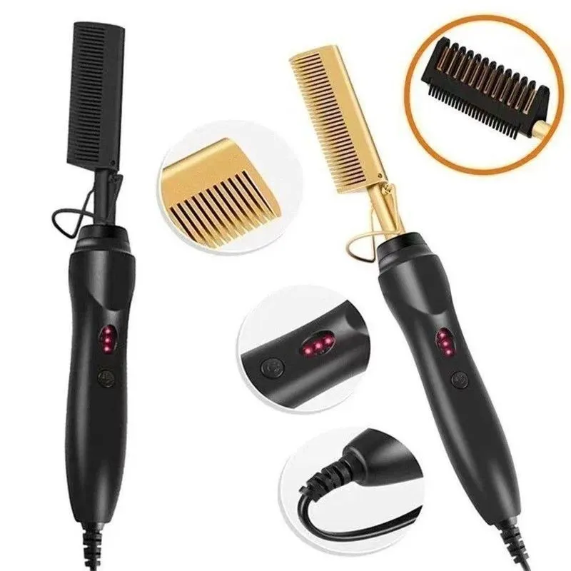 Pente Elétrico Alisador De Cabelo Cabelo Aquecimento Milti-fucional Artiga