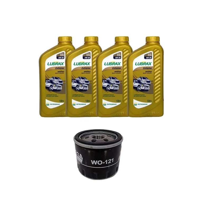 Kit troca de óleo Fiat Argo Flex Automatico 1.3 Firefly 2017