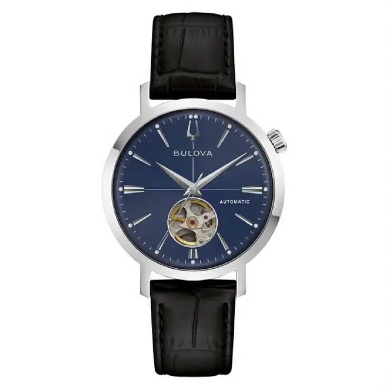 RELOJ BULOVA AEROJET AUTOMATICO AZUL