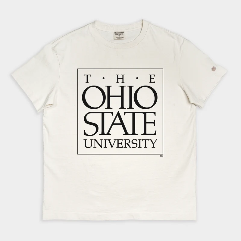 Ohio State Retro Vintage Heavyweight Tee 4XL / Cream