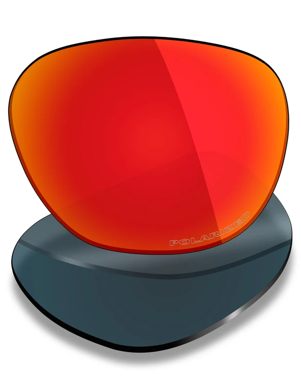 Oakley Anorak OO9420 59mm Replacement Lenses by MRY Fire Red Mirrored / HD Polarized Ultra