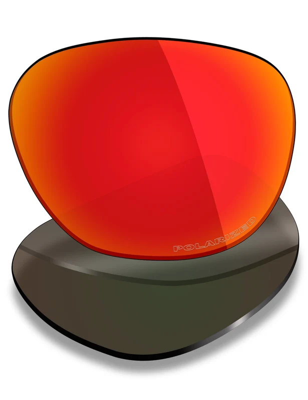 Oakley Anorak OO9420 59mm Replacement Lenses by MRY Fire Red Mirrored / HD Polarized Plus