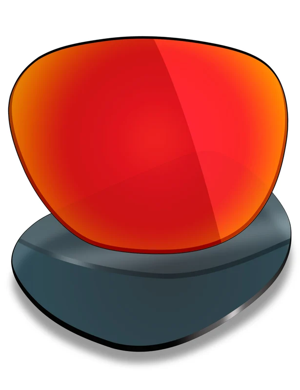 Oakley Anorak OO9420 59mm Replacement Lenses by MRY Fire Red Mirrored / Non-polarized