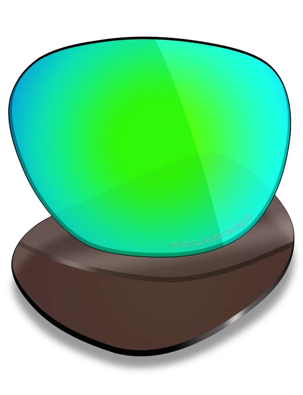 Oakley Anorak OO9420 59mm Replacement Lenses by MRY Emerald Green Mirrored / HD Polarized Plus