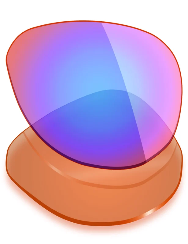 Oakley Contrail OO4147 57mm Replacement Lenses by MRY Cobalt Rose Mirrored / HD Polarized