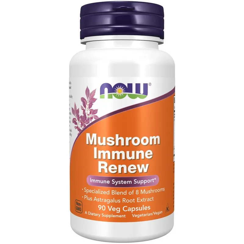 Suplemente Now Immune Renew Com Cápsulas Vegetais Astragalus 90