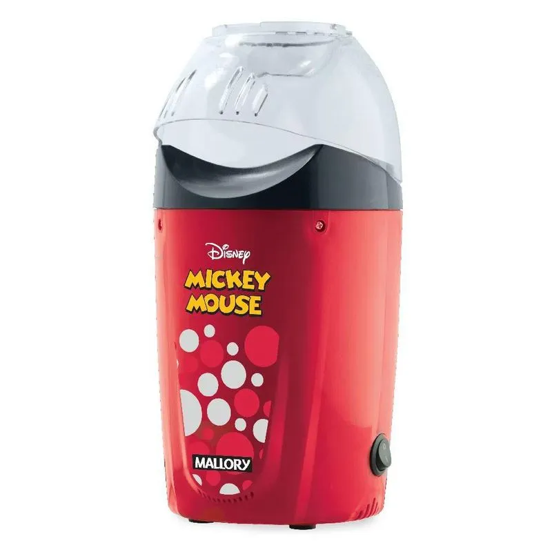 Pipoqueira Sem Óleo 1200w Mickey Disney 110v Mallory