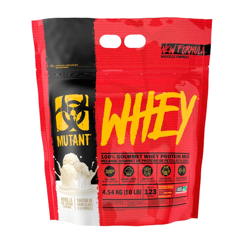 Whey, Mutant Whey Protein 10 Lb VAINILLA