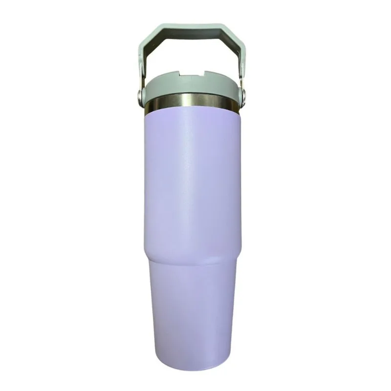 Garrafa Copo Térmico Sports Carro Inox Água 900ml Camping Azul
