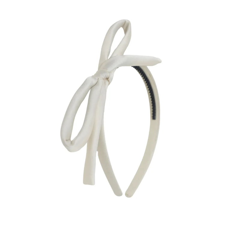 BANDEAU CREAM SILK ROPE HEADBAND [FINAL SALE] OS
