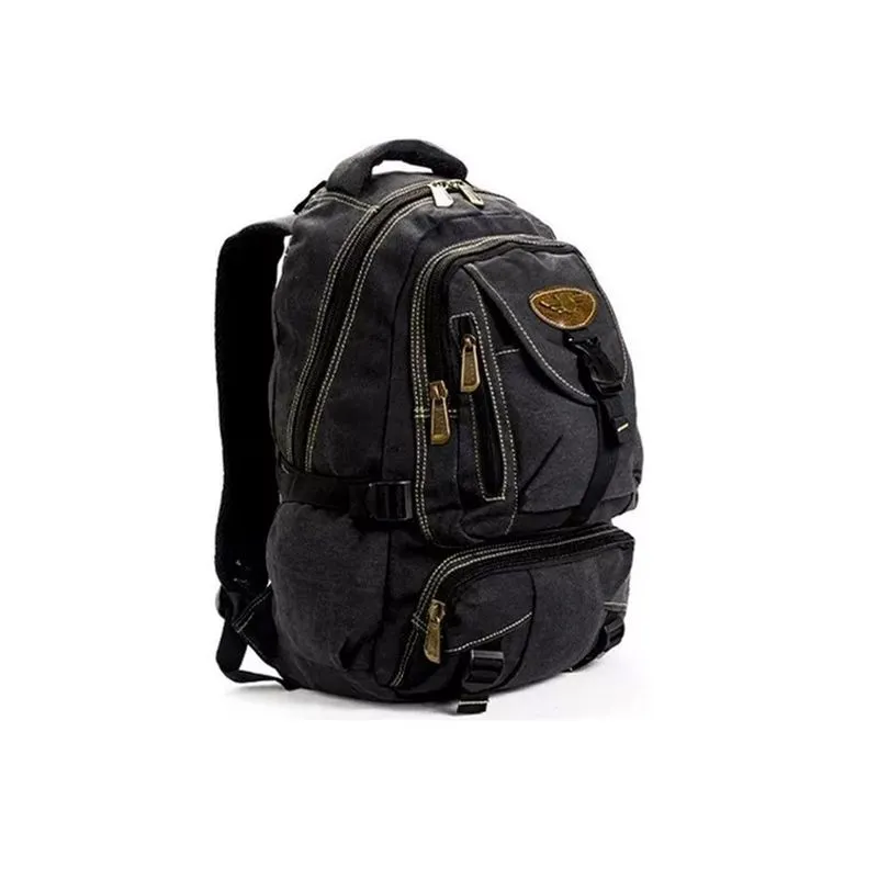 Mochila Lona Kvn Ja9701 Keuven Preta
