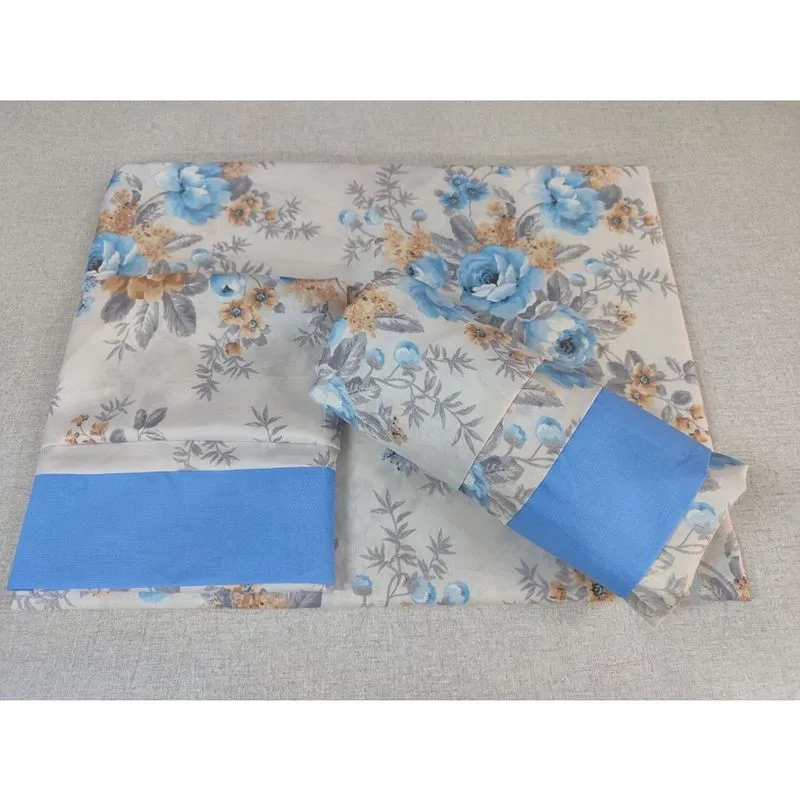 Lençol Casal Box Com Estampas Masculinas