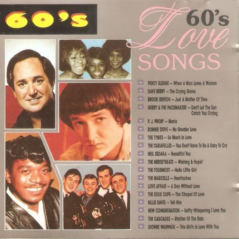 Cd 60's Love Songs - The 60's Collection