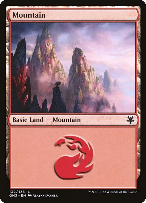 Mountain (132) Non-Foil / Near Mint