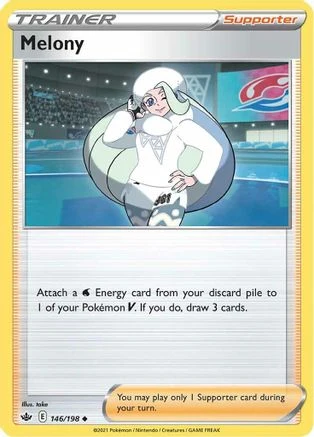 Melony (146/198) [CRE SWSH06 Chilling Reign] Near Mint Reverse Holofoil