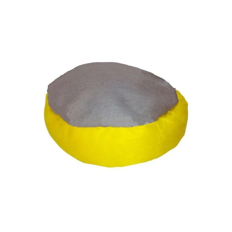 Cama Para Pets Oem Sherpa Pelo De Carneiro Para Cachorro E Gato Amarelo Tamanho P 1 Unidade