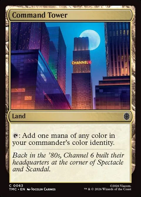Command Tower (63) Non-Foil / Near Mint