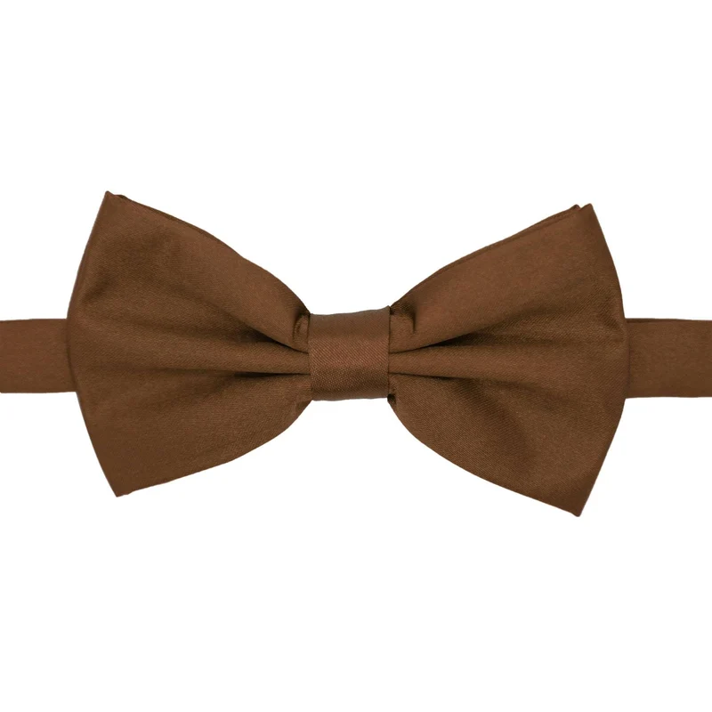 Gia Brown Satine Adjustable Bowtie Brown