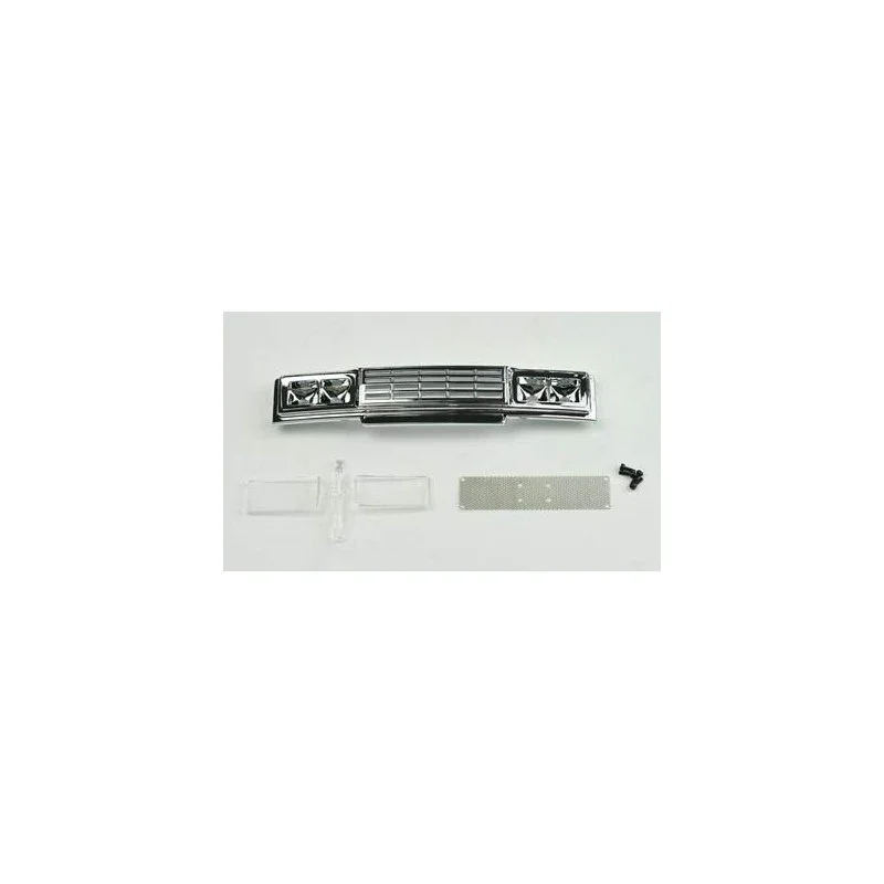 Cross RC Front Main Grille Kit for SG4, SR4 1/10 (Chrome)