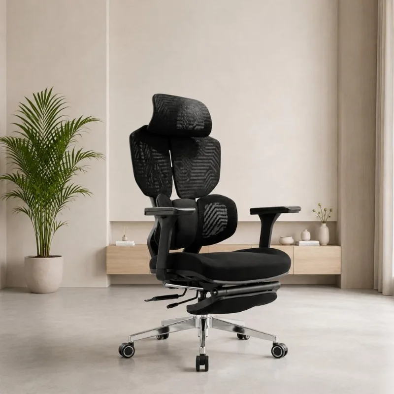 Silla Ergonomica SMA Gaming Haven Elite Soporte Lumbar Ventilado Lujoso