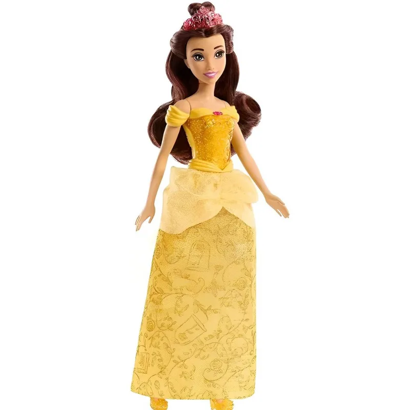 Boneca Disney Princesa Bela com Saia Cintilante - Mattel UNICA