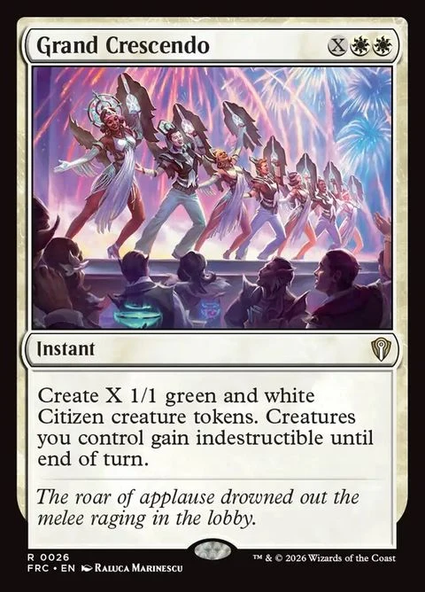 Grand Crescendo (26) Non-Foil / Near Mint