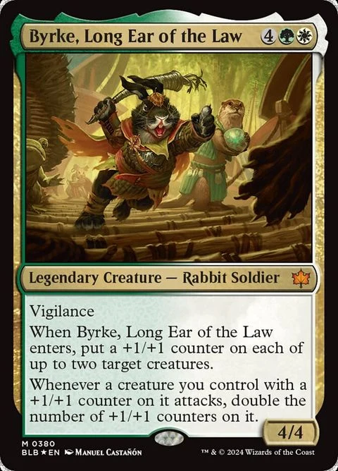 Byrke, Long Ear of the Law (380) Foil / Light Played