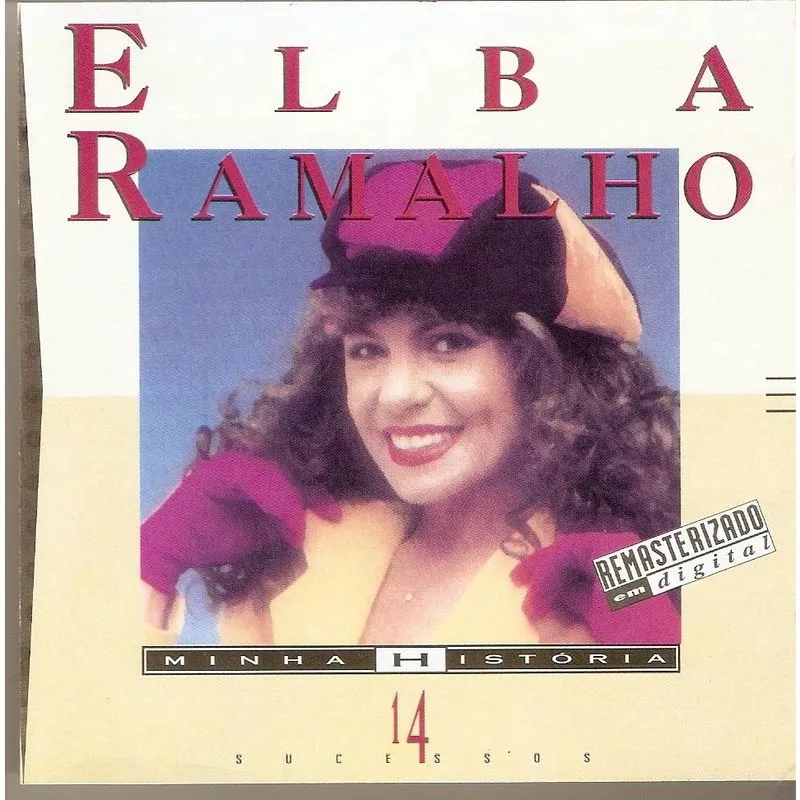 Cd Elba Ramalho - Minha História ( 14 Sucessos )