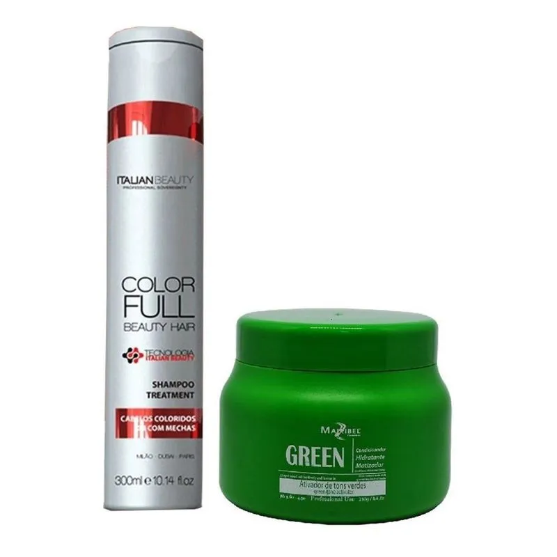 Kit Tratamento Capilar 2 Passos Hidratação Profunda 600 Ml