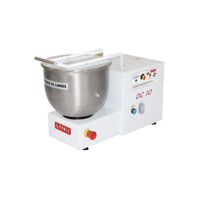 Desfiador De Carnes DC 10 Com Cuba Em Aço Inox Branco G. Paniz 570 RPM Bivolt