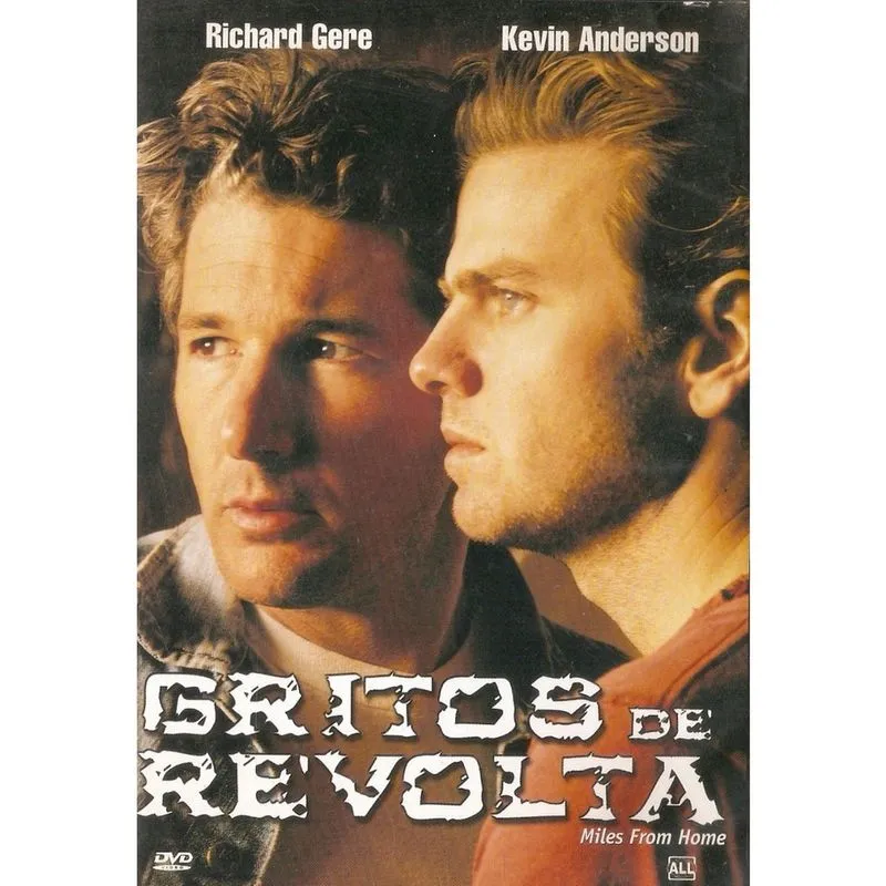 Dvd Gritos De Revolta - Richard Gere/ Kevin Anderson