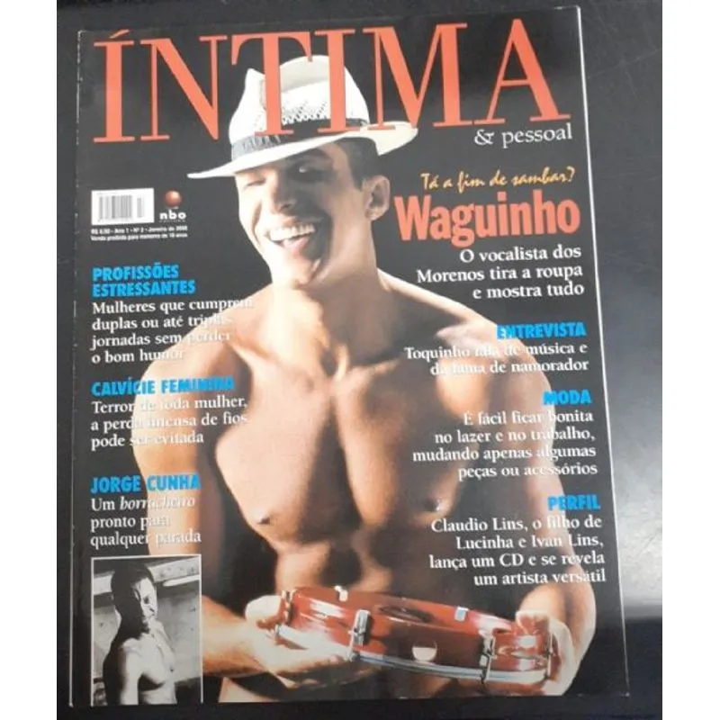Usado - Íntima Nº 2 - Waguinho, Do Grupo Os Morenos - Janeiro De 2000