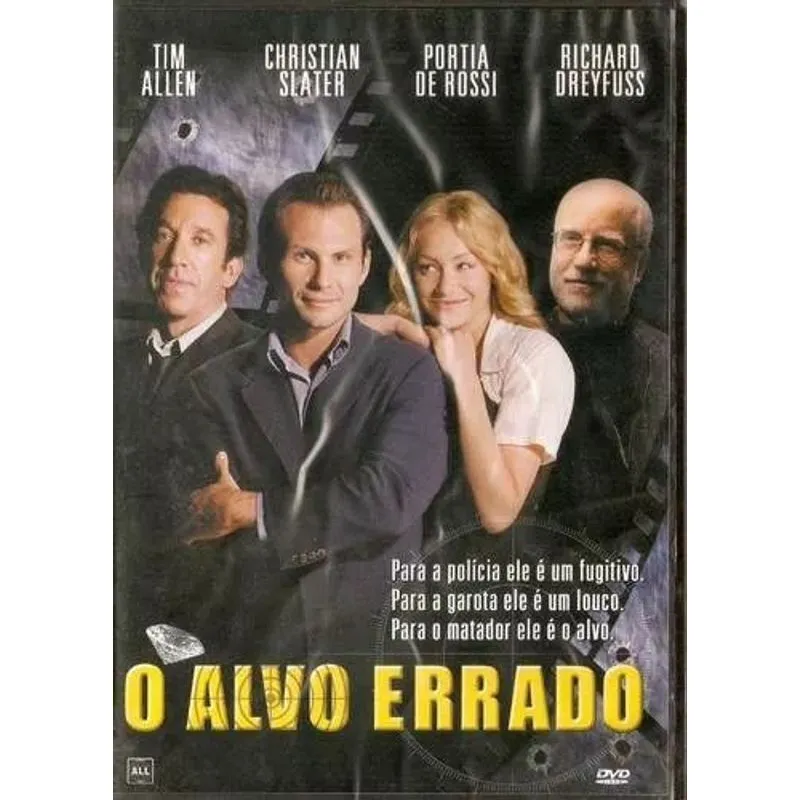 Dvd O Alvo Errado - Novo