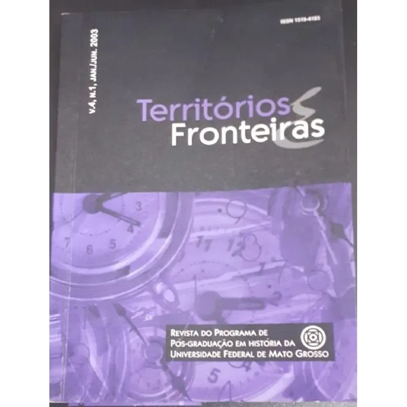 Usado - Territórios E Fronteiras (revista Do Programa De P�s-gradua��o Em Hist�ria Da Universidade Federal De Mato Grosso)