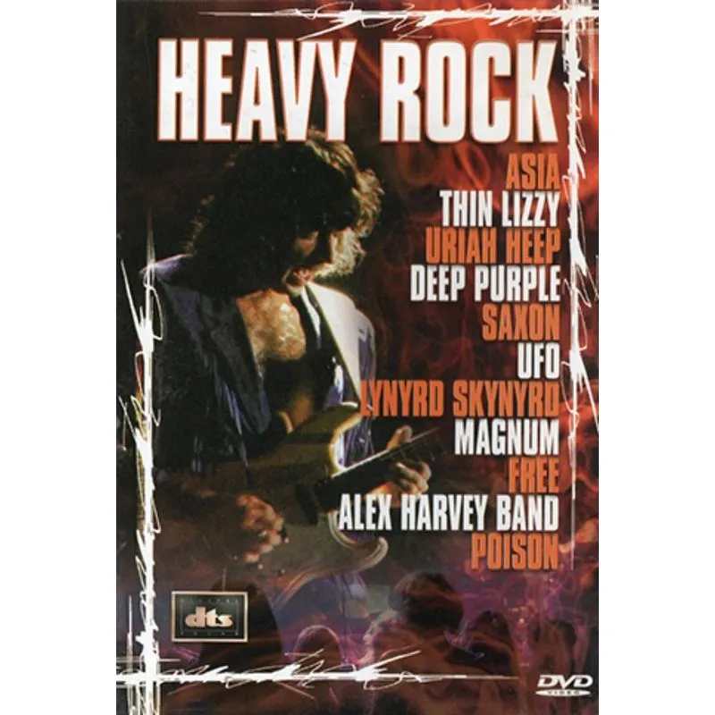 DVD HEAVY ROCK - VARIOS